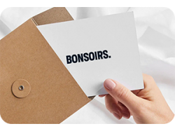 Bonsoirs - Maison & Déco (e-carte)